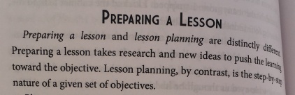 1 - Preparing a Lesson - page 16